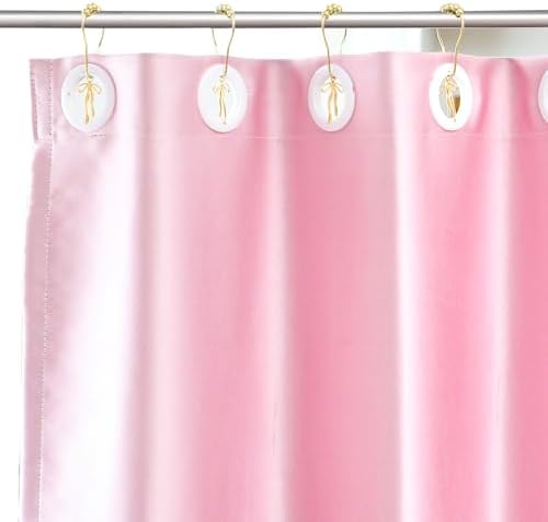 Maxdot 12 Pcs Gold Bow Knot Shower Curtain Hooks, Rustproof Metal Rings - Image 5