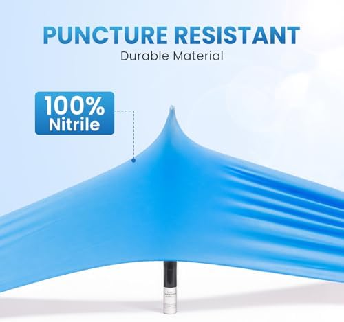 Borje Nitrile Exam Gloves Small - Image 3