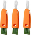 Cup Lid Gap Cleaning Brush 3PCS Bottle Brushes 3 in 1 Cup Lid Gap Cleaner by INVODA