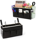Lilithye Bedside Caddy, Bedside Storage Bag Hanging Organizer by Lilithye