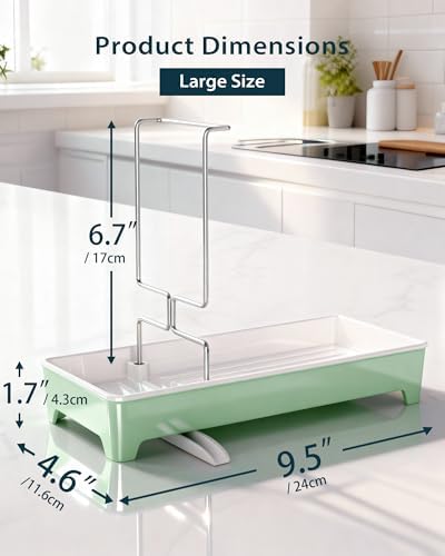 Minimalist Sink Caddy, Rustproof Sponge Holder - Image 3