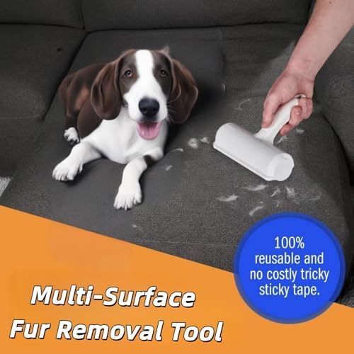 Roller Pet Hair Removal Tool，Reusable Lint Roller - Image 5