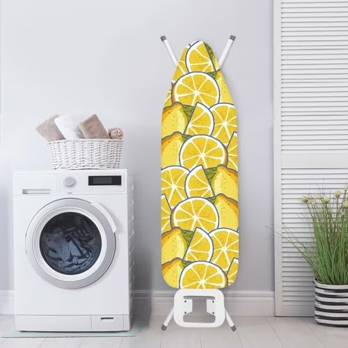 Lemon Ironing Board Covers for Full Size, Extra Long and Wide Large Ironing - Image 3