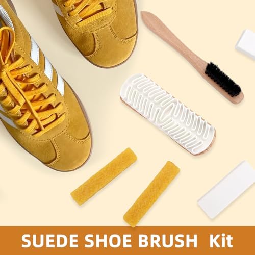 6Pcs Suede Brush Eraser Cleaner Kit Magic Rubber Shoe Brush - Image 6