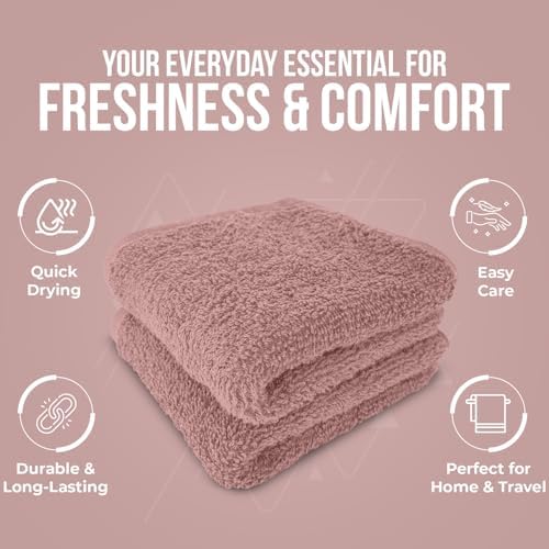 DAN RIVER 24 Pack Cotton Wash Cloths Set - Image 5