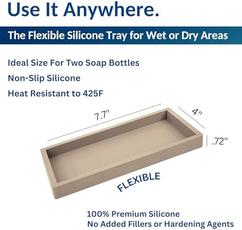 Spacewiser Countertop & Vanity Silicone Tray - Image 3