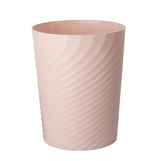 UUJOLY Plastic Small Bathroom Trash Can Wastebasket Garbage Can, Laundry Room by UUJOLY