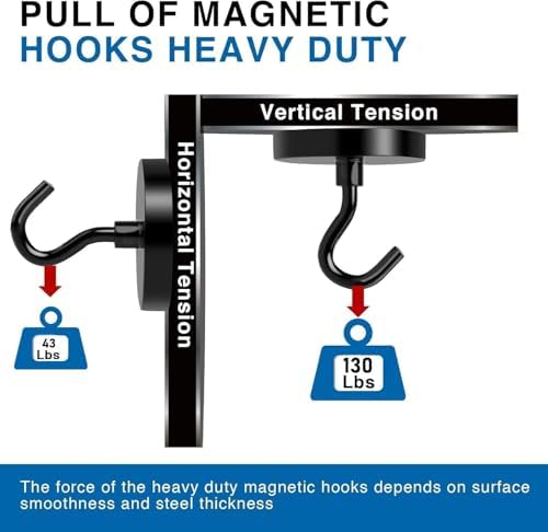 LOVIMAG Magnetic Hooks Magnet Hook - Image 4