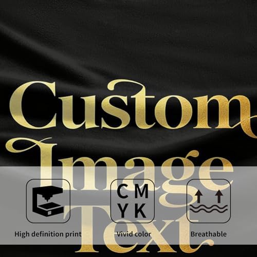 Custom Photo Hand Towel Set of 2, Personalized Text/Image/Photo Printed Towels - Image 3
