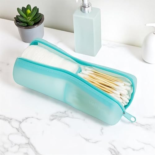 Cotton Round Swab Travel Case, 2-in-1 Beauty Organizer - Image 3