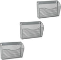 EASEPRES 3 Single Pocket Mesh Hanging File Organizer, Vertical Wall Mounted by EASEPRES