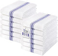 Homaxy 100% Ring Spun Cotton Kitchen Towels 12 Pack by Homaxy
