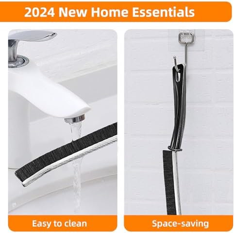 6Pcs Hard-bristled Crevice Cleaning Brush, Bathroom Cleaner Tools - Image 6