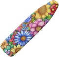 Boho Floral Print Ironing Board Cover and Pad 15x54 Inch Standard Ironing Board by Hinthetall