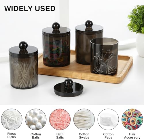 WEISHI 4 Pack Qtip Holder Dispenser - Image 4