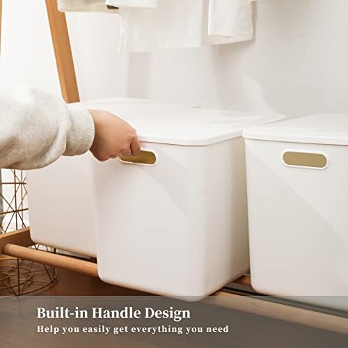 Yishyfier Plastic Storage Baskets Bins Boxes - Image 4