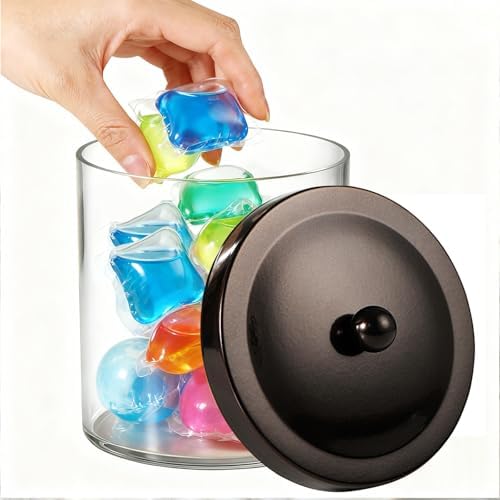 50 Oz Laundry Pods Container Clear - Image 6