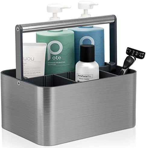 BYUNER Portable Shower Caddy Dorm: Compact Bathroom Caddy Organizer by MakesYourHomeMoreOrganized