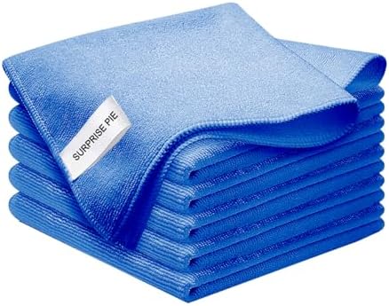 Premium Microfiber Cleaning Cloths, Ultra Absorbent Lint-Free Towels by SURPRISEPIE