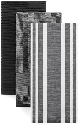 Homaxy Cotton 380 GSM Premium Kitchen Towels, 3 Pack by Homaxy