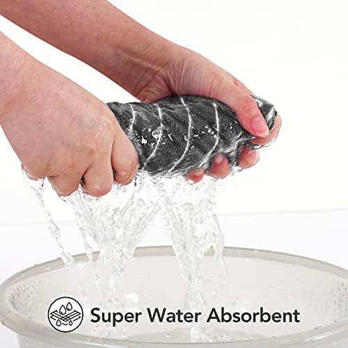 PY HOME & SPORTS Microfiber Kitchen Dish Towels 6 Pack- 17 x 25” Super - Image 3