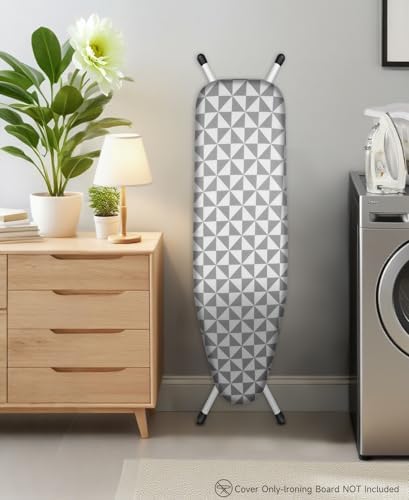 UFETGYG Ironing Board Cover, Elastic Edge, Full Size Scorch Resistant Padding - Image 5