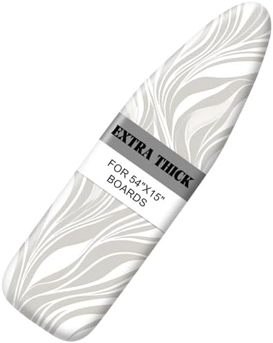 Ironing Board Cover 15"x54"，Standard Ironing Board Replacement Cover，Easy Fit by seewan