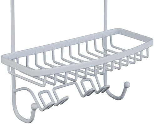 Bath Bliss Shower Head Caddy, Suction Cup Backing, 2 Tier Shelving & 6 - Image 4