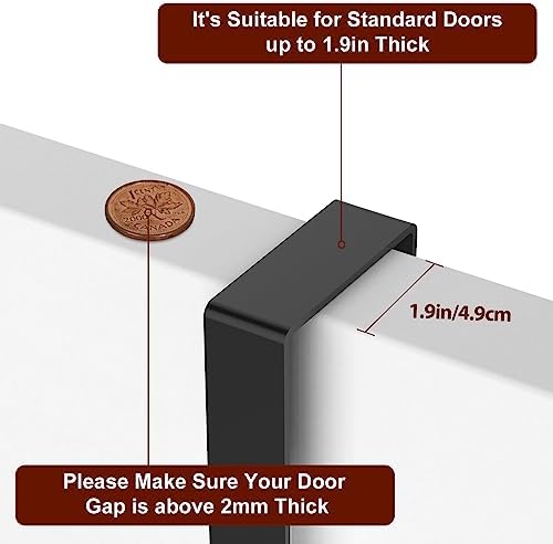 YBING Over The Door Organizer, 3 Tier Back Door Hanger Baskets - Image 5