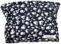SxoSyo Leopard Makeup Bags, Corduroy Cosmetic Pouch Large Purse by SxoSyo