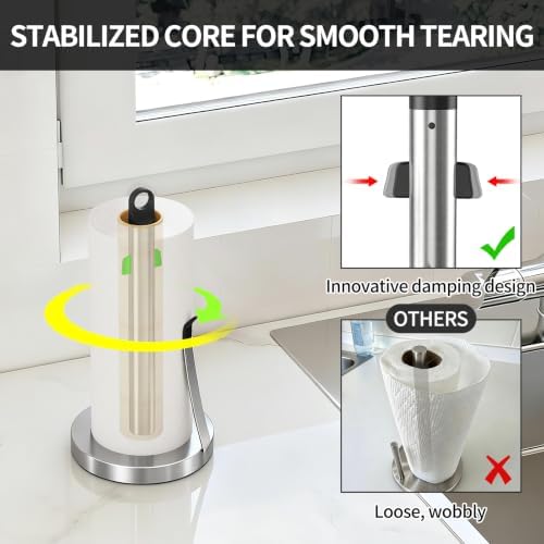 Jesginboo Countertop Paper Towel Holder - Image 4