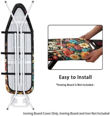 Skeleton Ironing Board Cover, Heat Reflective Stain Resistant Standard Full - Image 4
