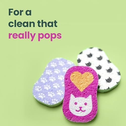 Scotch-Brite Cat Pop Up Non-Scratch Sponges, 3 Packs - Image 5