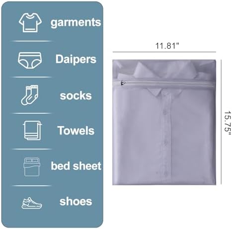4 pack Mesh Laundry Bags, Mesh Wash Bags, Lingerie Bags - Image 2