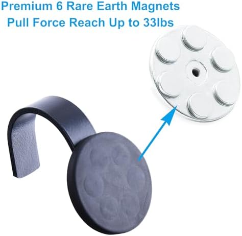 Magnetic Wreath Hanger for Metal Door Wreath Hook Holder - Image 6