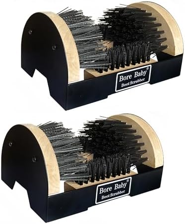 Boot Scrubber Brush Outdoor Heavy Duty Mud Cleaner (2 Pack by BoreBaby