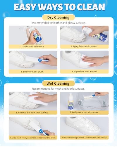 Jevvu Shoe Cleaner, Sneaker Cleaner Kit - Image 6