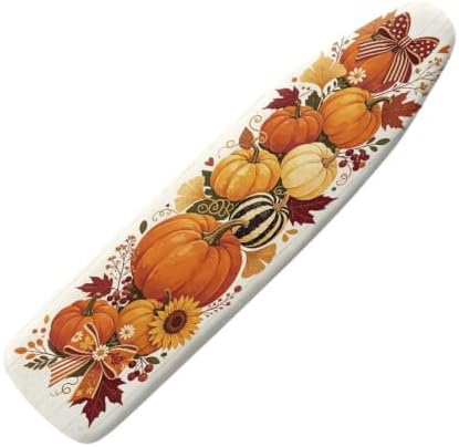 Flashideas Orange Thanksgiving Pumpkin Ironing Board Cover and Pad Standard by Flashideas