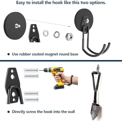 Heavy Duty Large Magnetic Hooks, Heavy Duty Magnets - Image 3