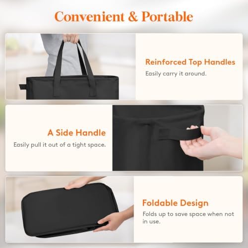 Lifewit 2 Pack Slim Laundry Hamper - Image 3