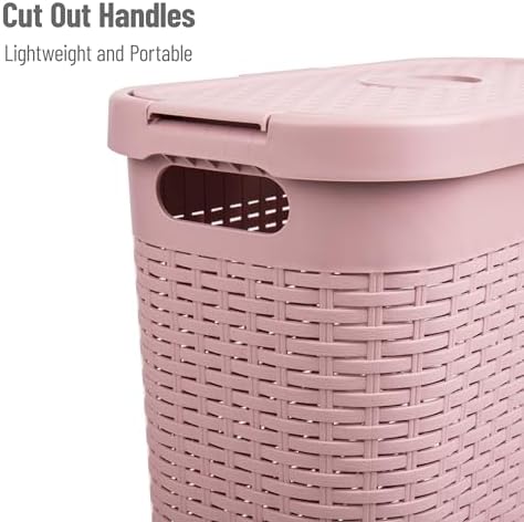Mind Reader Slim Laundry Hamper - Image 4