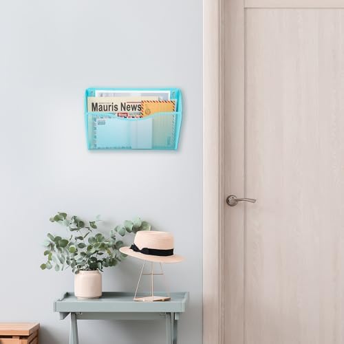 EASEPRES 3 Single Pocket Mesh Hanging File Organizer, Vertical Wall Mounted - Image 7