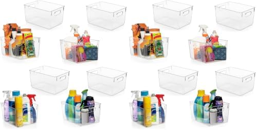 ClearSpace Clear Plastic Storage Bins – Pantry Organizers & Storage Containers by ClearSpace