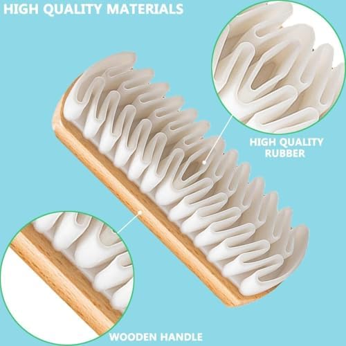 2Pcs Suede & Nubuck Cleaning Brush Set, Medium Size 5.1x1.7x1.1 Inch, and - Image 4