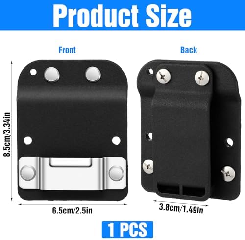 Tape Measure Holder for Belt Tool Belt Clip Holder Drill Holders Clip Quick - Image 2