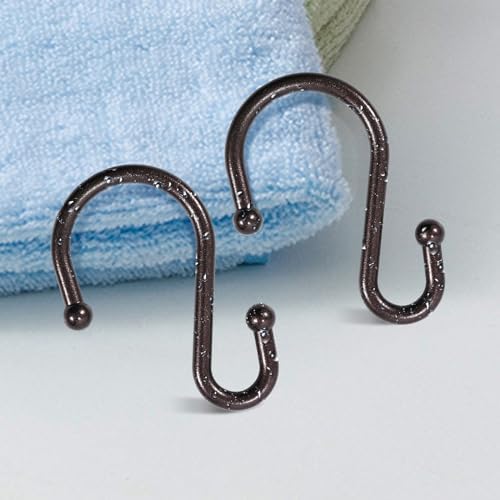 Shower Curtain Hooks, Metal Shower Hooks - Image 3