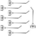 Gosknor 8pcs Large Magnetic Hooks, 2.2lb 7.1cm/2.8in Long by Unknown