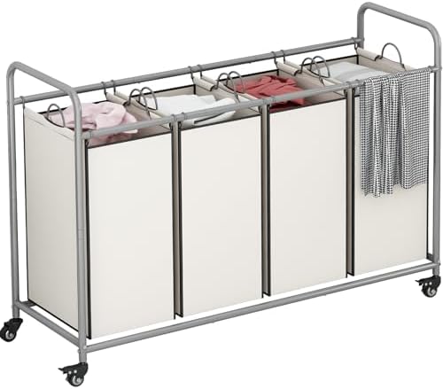 LINZINAR 4 Section Laundry Hamper by LINZINAR