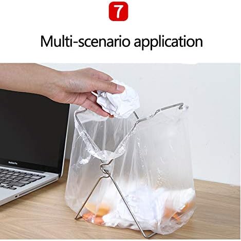 Desktop Trash Bag Holder, Small Garbage Bag Rack, Home Kitchen Countertop - Image 2