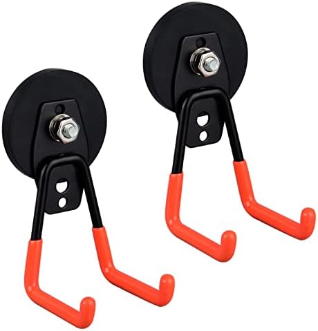 ULIBERMAGNET Heavy Duty Magnetic Garage Hooks, Strong Large Magnet Hooks by ULIBERMAGNET